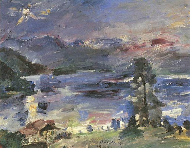 Lovis Corinth Walchensee, aufgehender Mond china oil painting image